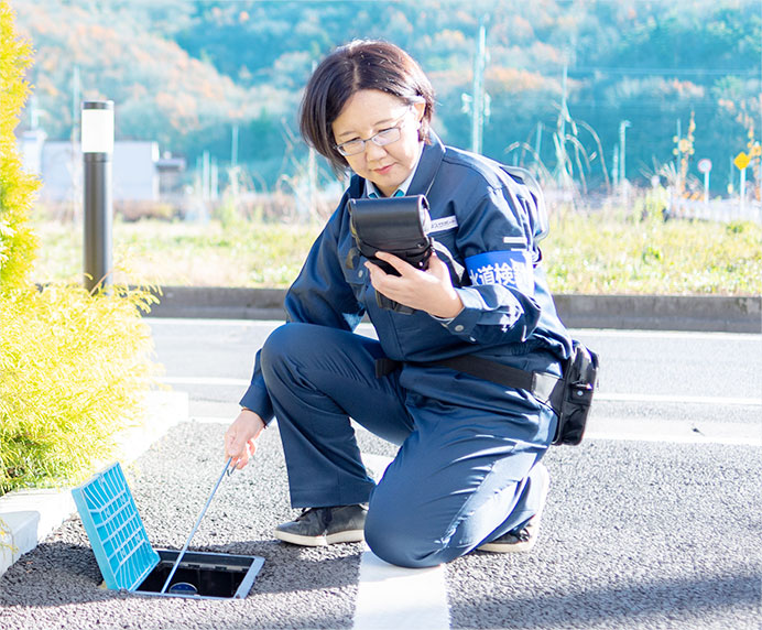 水道メーター検針員